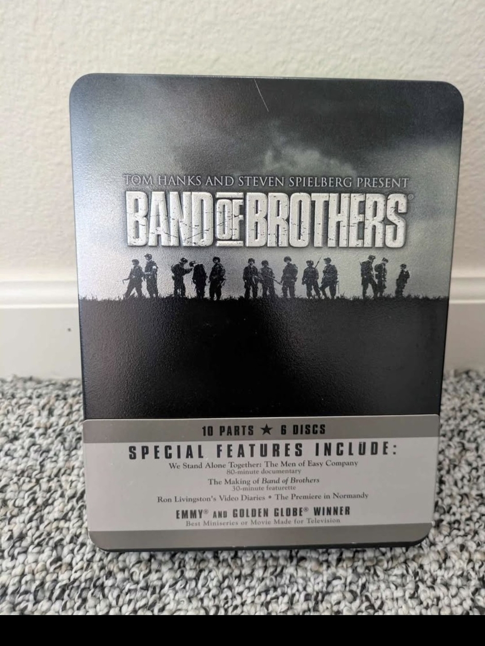 Source Unknown Band of Brothers SteelBook - Black & Silver